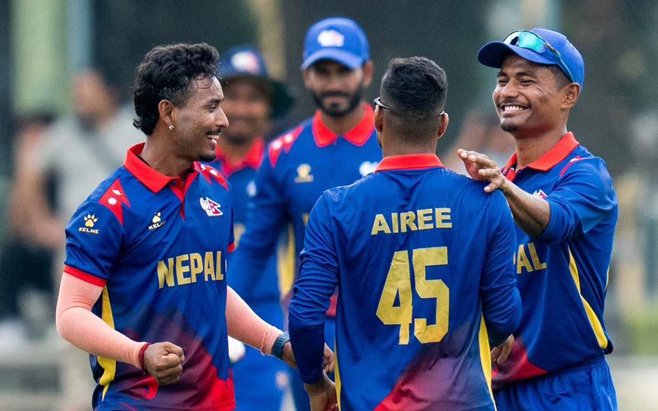 Nepal end losing streak in Top End T20