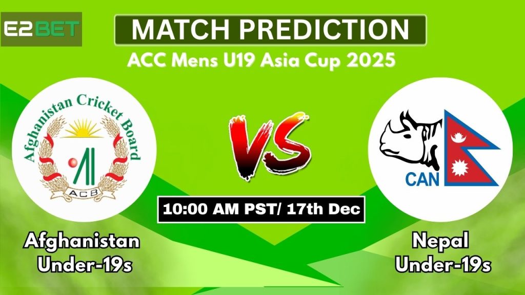 AFG-U19 vs NEP-U19